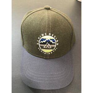Alpine Design‎ Olive & Gray Men’s Custom Patch Cap
